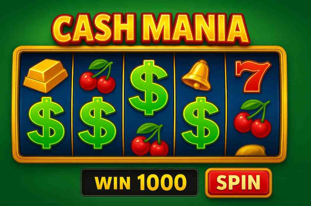 Cash Mania Partida777 jogo de slots com visual colorido e interface simples
